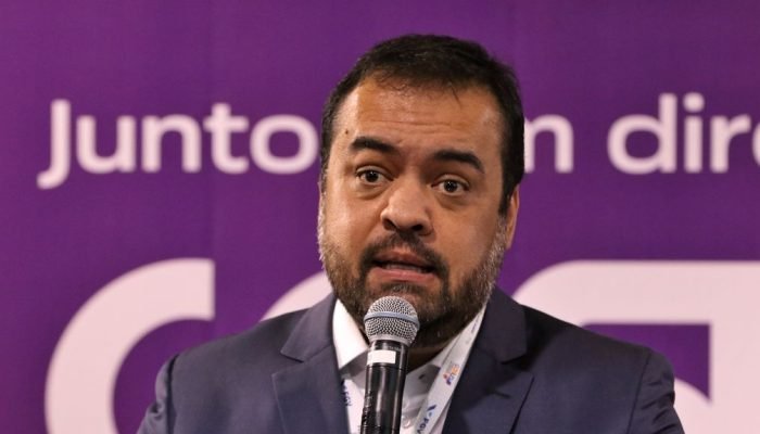 "Fiquei super feliz", diz o governador do Rio de Janeiro, Cláudio Castro, sobre a visita do mini...