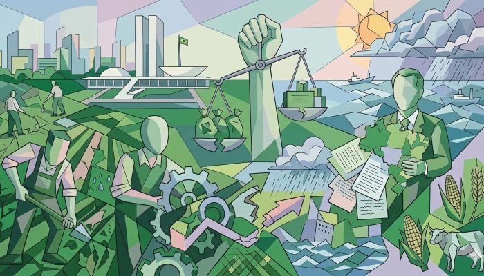 A previsão para o agronegócio nos próximos meses é preocupante. (Foto: Imagem produzida por G...