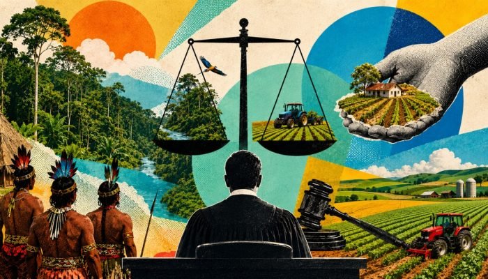 Ao tratar o direito de propriedade como elemento secundário no procedimento, ignora-se que qualq...