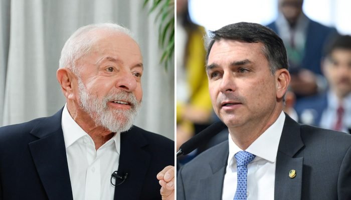 Lula e Flávio Bolsonaro são os pré-candidatos com mais intenções de voto para presidente em ...