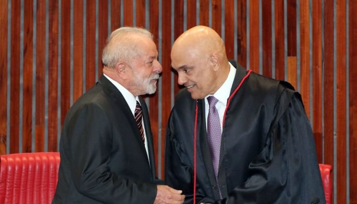 O presidente Lula e o ministro do STF Alexandre de Moraes. (Foto: Fabio Rodrigues Pozzebom/Agênc...