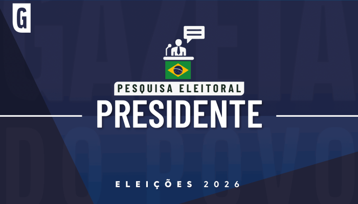 Pesquisa Meio/Ideia ouviu 2.500 sobre a corrida para presidente em 2026. (Foto: Infografia/Gazeta...